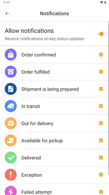 AfterShip android App screenshot 2