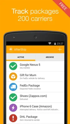 AfterShip android App screenshot 5